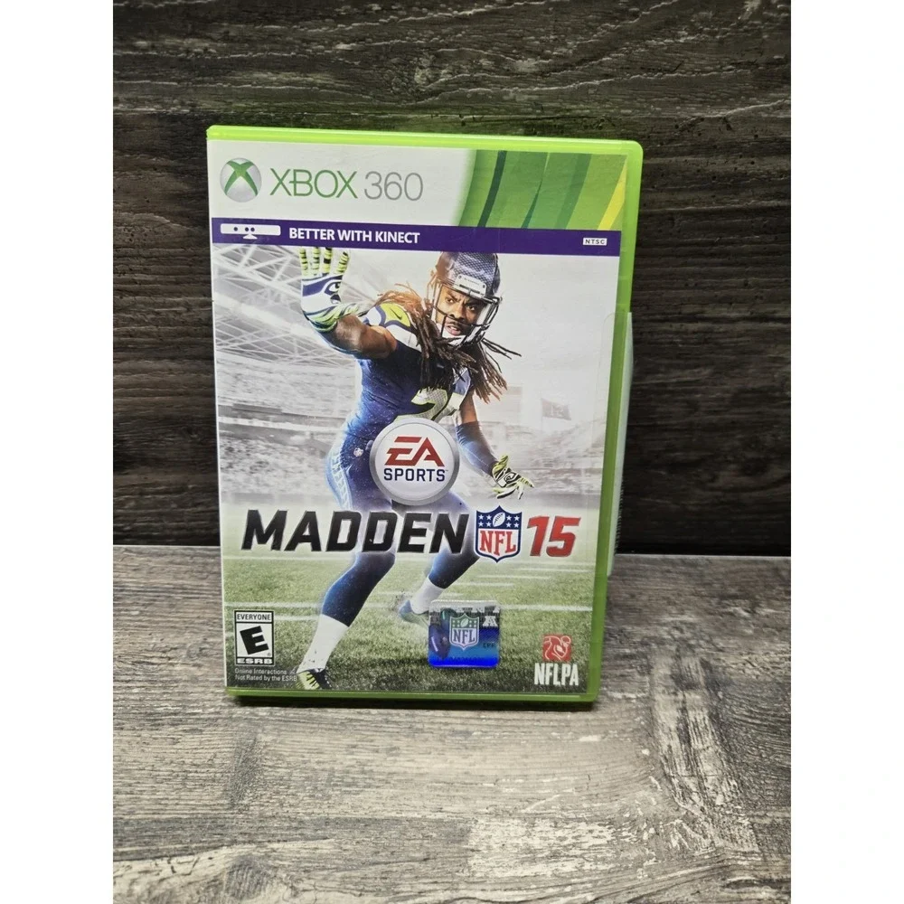 Madden NFL 15 (Microsoft Xbox 360, 2014) GAME DISC AND CASE FAST SHIPPING‎